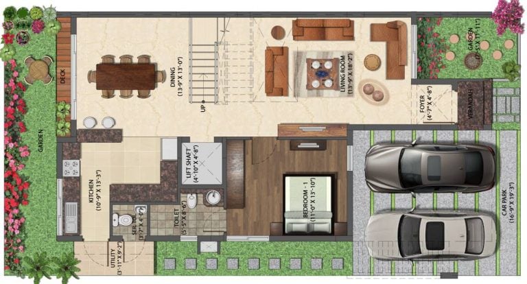Left Side – Ground Floor – NVT Life Square