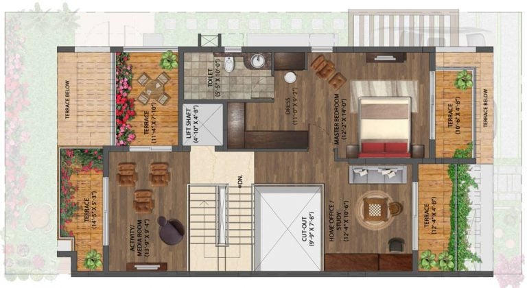 Right Side – Second Floor – NVT Life Square