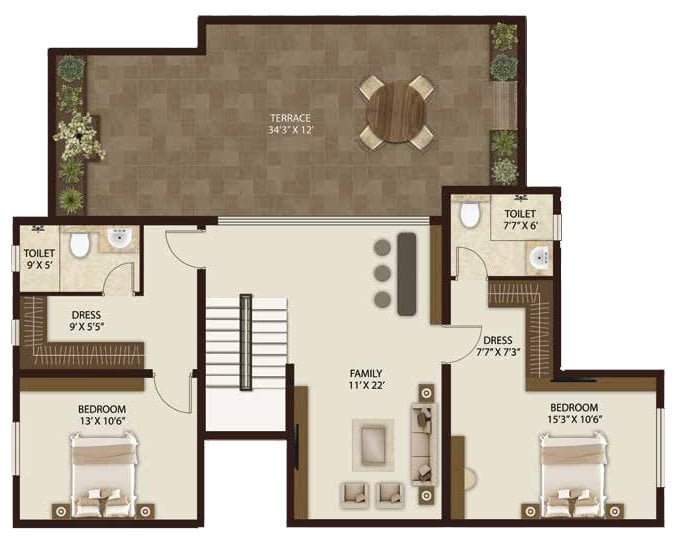 5 BHK – Fourth Floor – Legacy Salvador
