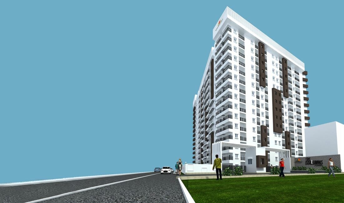 2BHK floor plan