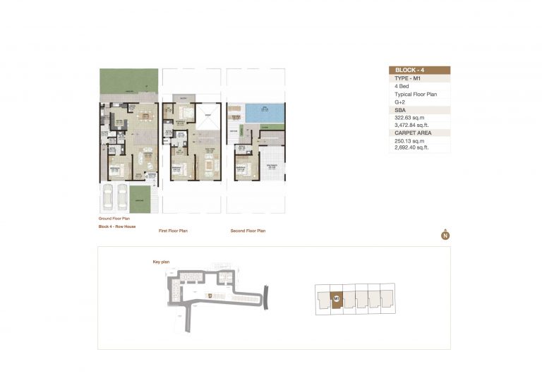 Sobha HRC Pristine – Row House 4 BHK
