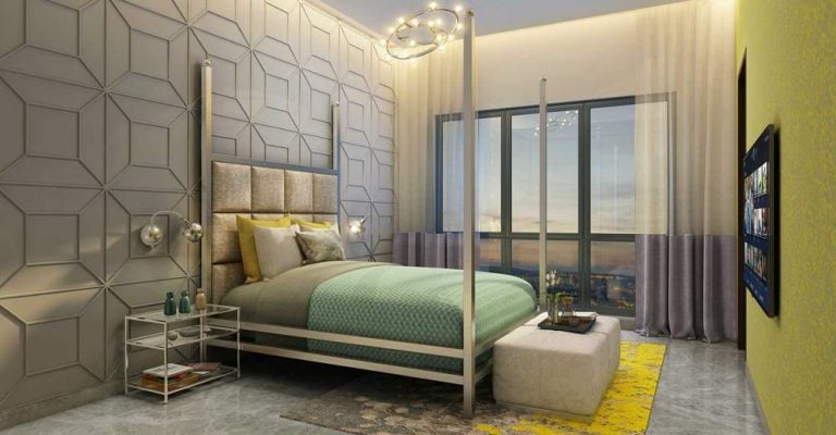 Guest Bedroom – MAIA Pelican Grove Interiors