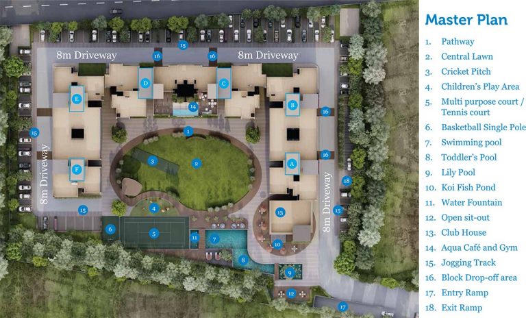 Master Layout Plan – Arvind Oasis