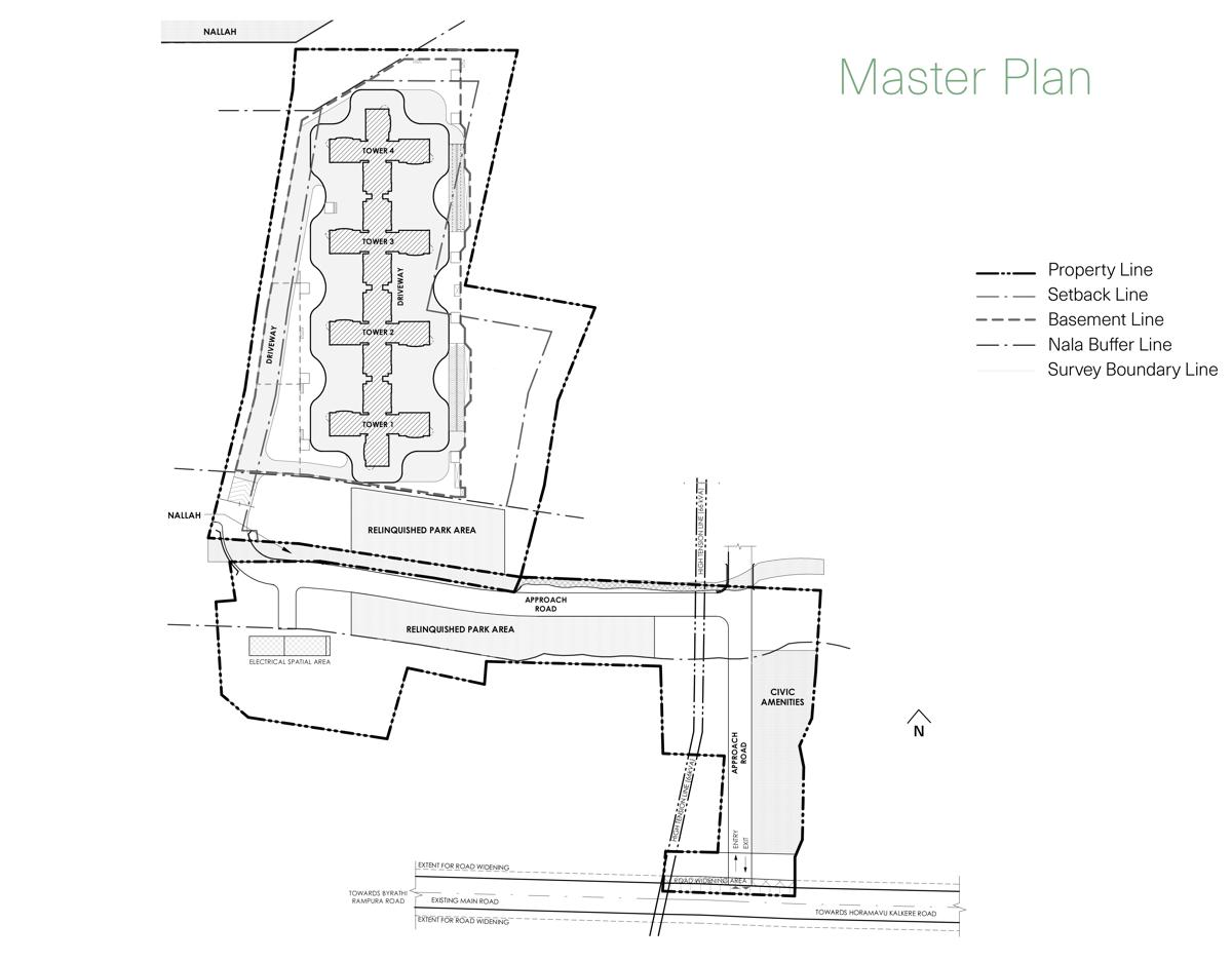Master Plan – Total Environment In That Quiet Earth Hennur Road