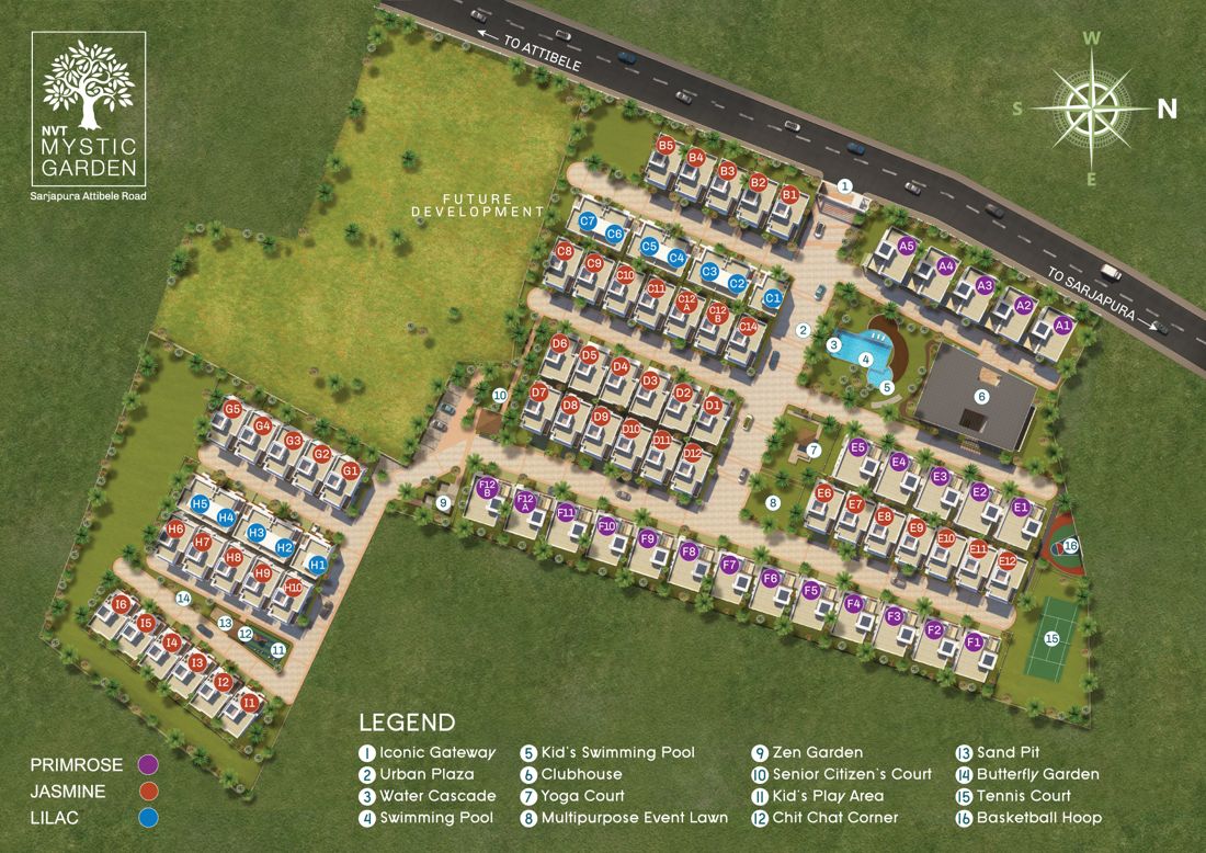 Master Plan – NVT Mystic Garden