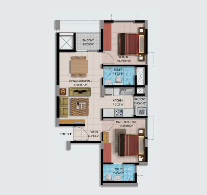 Provident Neora Floor Plan Type 1