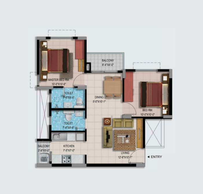 Provident Neora Floor Plan Type 3