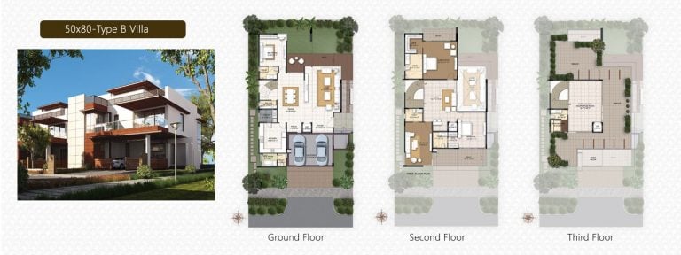 B Villa – 50×80 NCC Urban Misty Woods