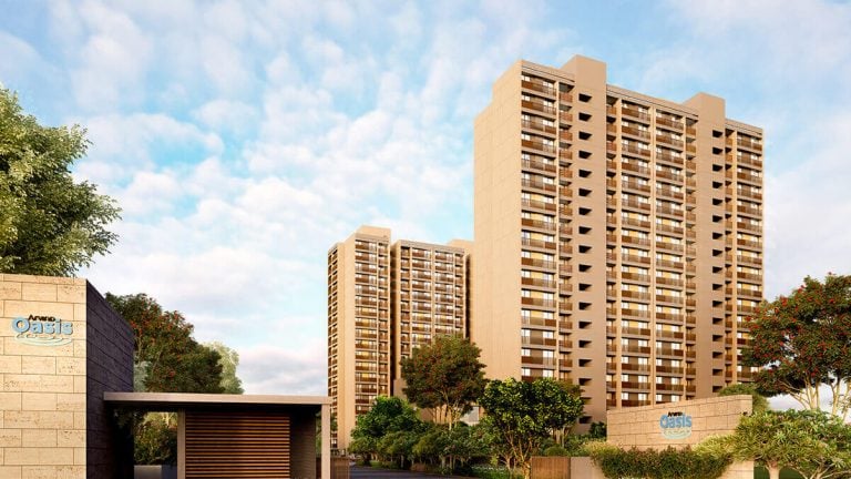 Final Render Entry View Arvind Oasis Elevations