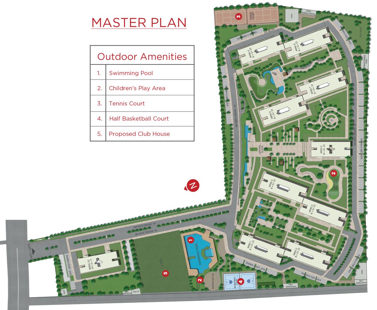 Master Plan - Sobha Dream Gardens