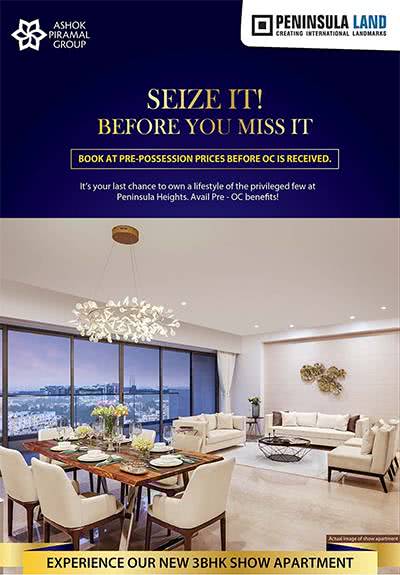 Pre Book Offer EDM Peninsula Heights 400