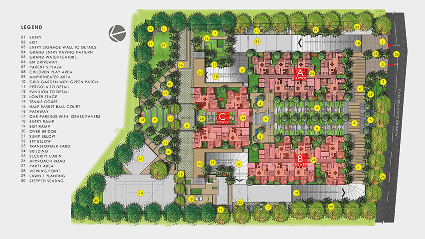 Master Plan Vaishnavi Oasis