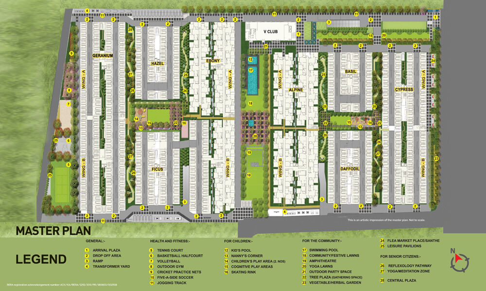 Master Plan - Vaishnavi Serene
