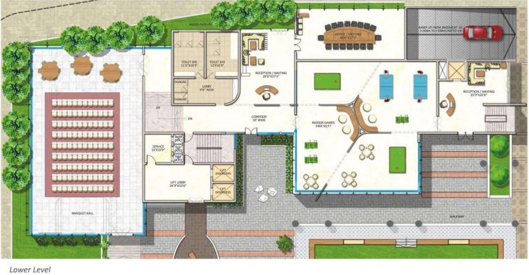 Clubhouse Lower Level - Vasavi GP Trends
