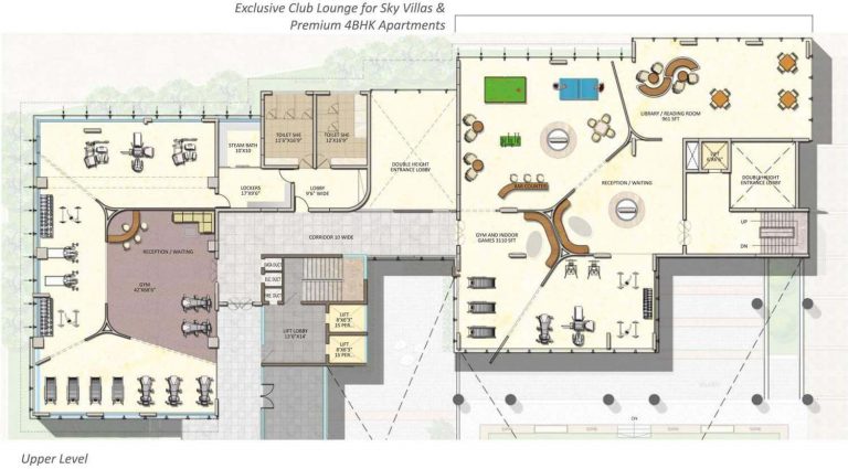 Clubhouse Upper Level - Vasavi GP Trends