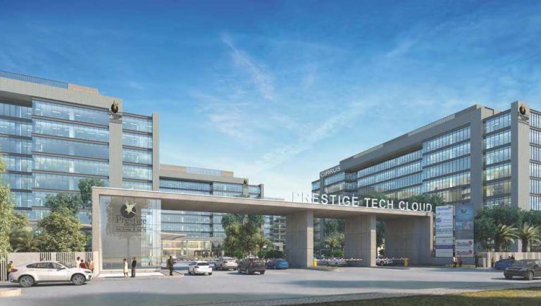 Entrance Plaza - Prestige Tech Cloud Park