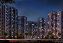 Godrej 24 Bangalore Elevation Night