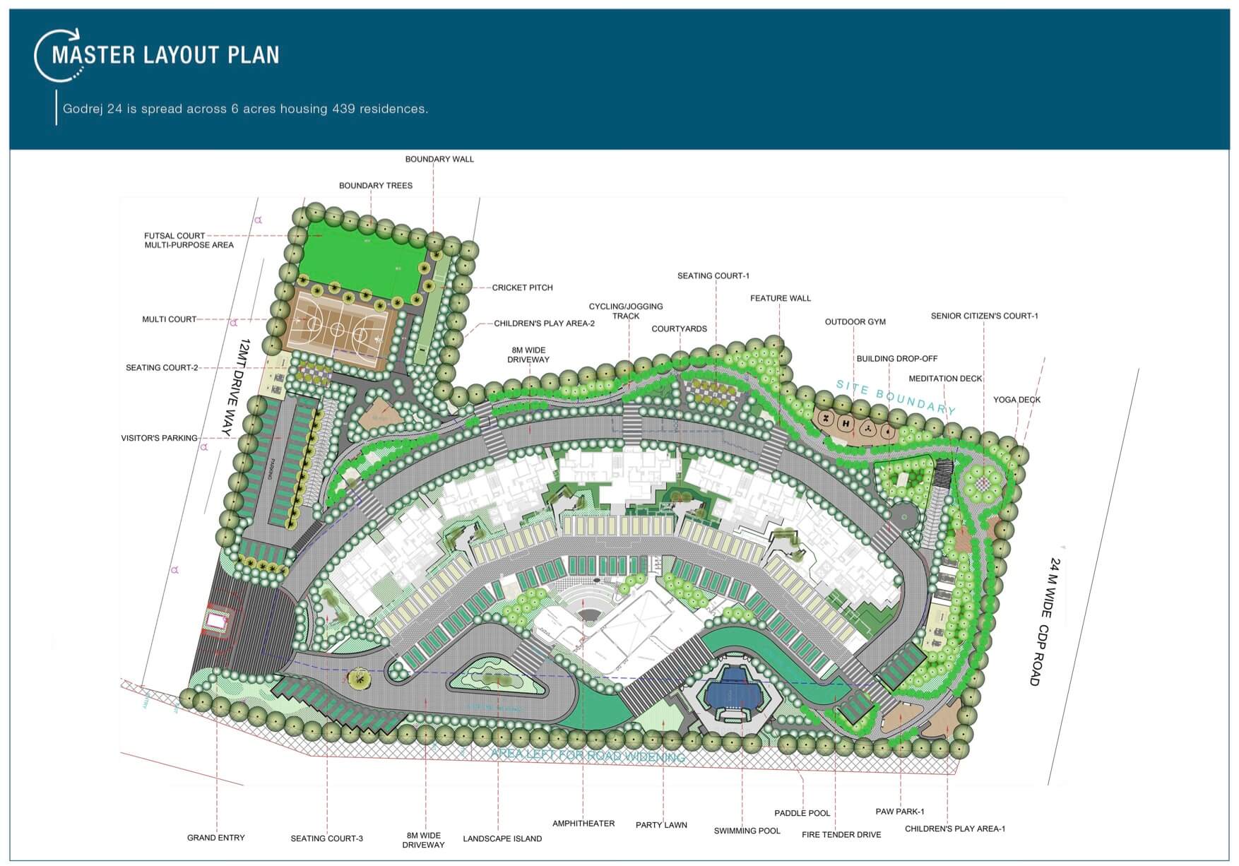 Godrej 24 Master Plan