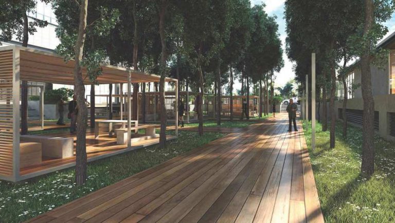 Landscaped Gardens & Calm Spaces - Prestige Tech Cloud Park