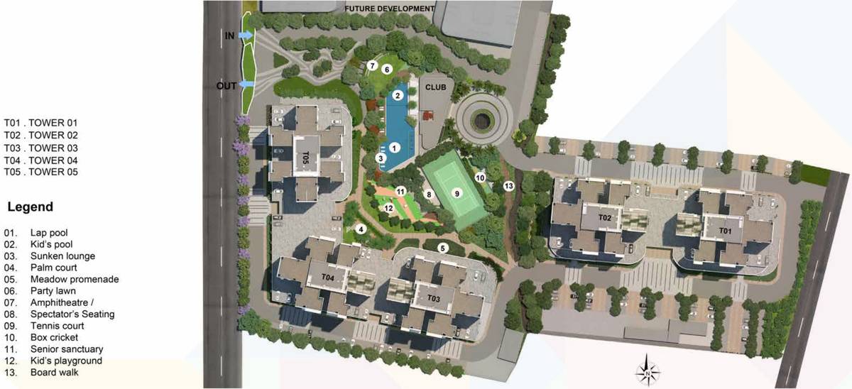 Master Plan Godrej Nurture Pune