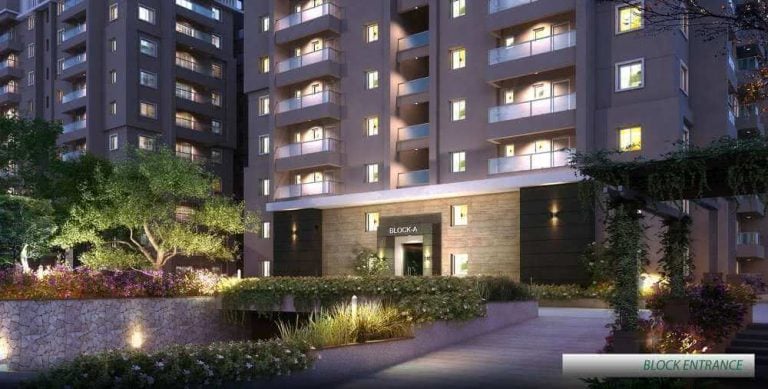 Block-Entrance-Elevation - GreenMark Mayfair Apartments