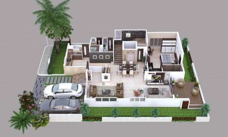 EAST-GROUND-FLOOR-3D-4055 - Muppa's Indraprastha
