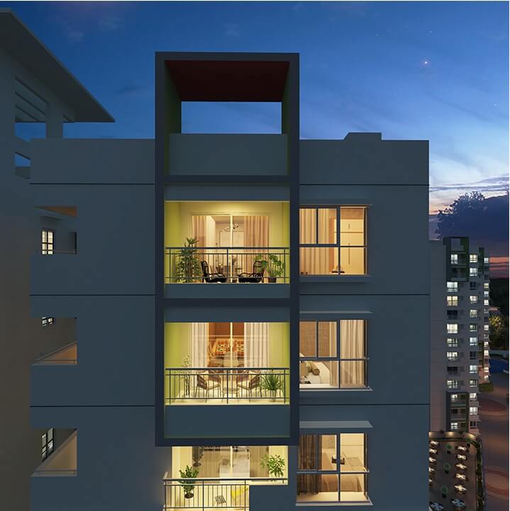 Ramky One Galaxia Phase 2 - Elevations C