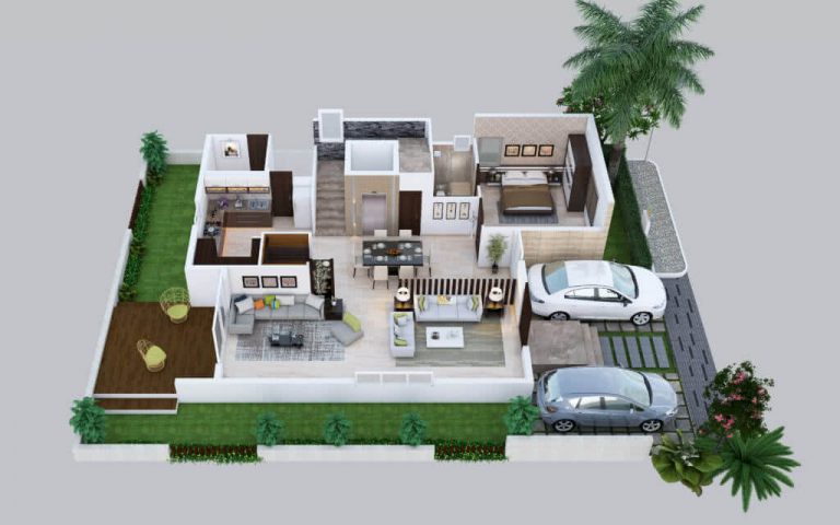 WEST-GROUND-FLOOR-3D-4045 - Muppa's Indraprastha