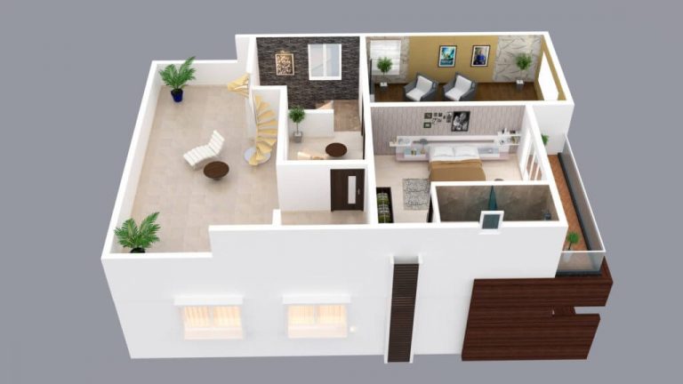West-Face-2nd-Floor-3D-3470 - Muppa's Indraprastha