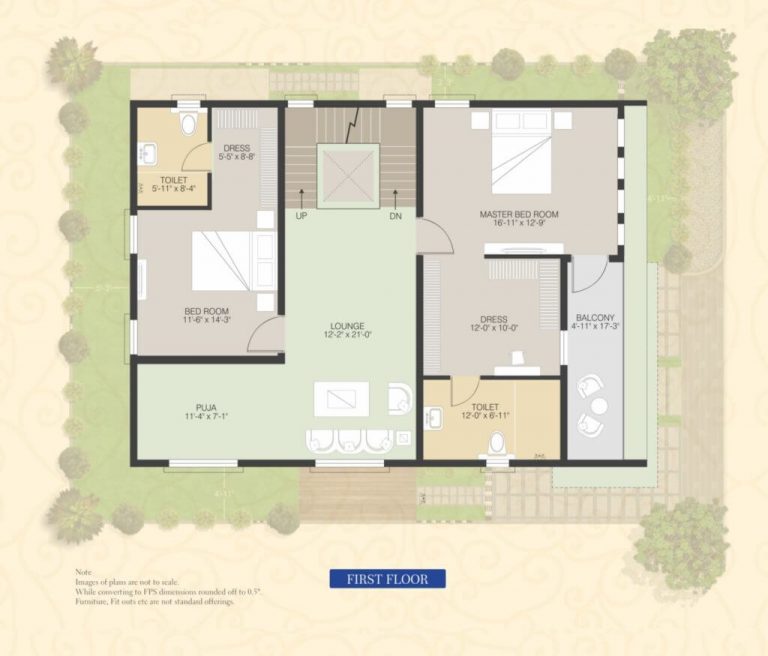 West-Facing-Villa-3470-First - Muppa's Indraprastha