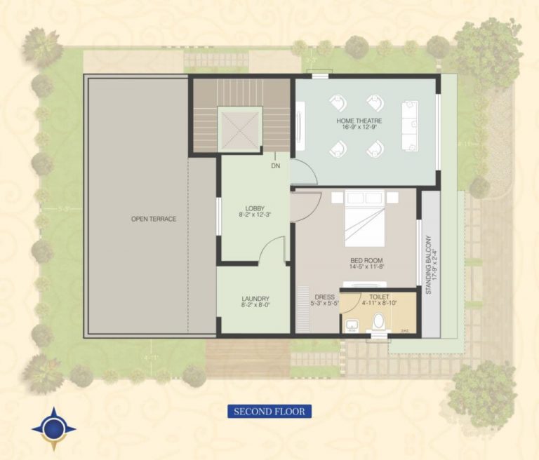 West-Facing-Villa-3470-Second - Muppa's Indraprastha