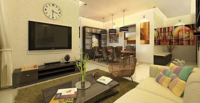 Living Room Interiors - Prestige Elysian