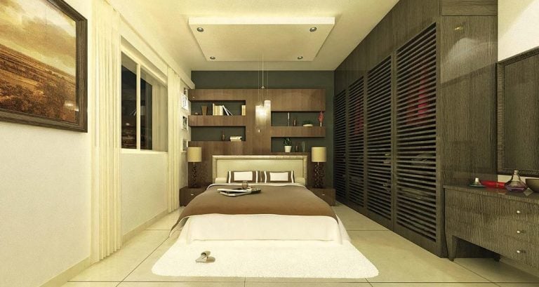 Master Bedroom Interiors - Prestige Elysian