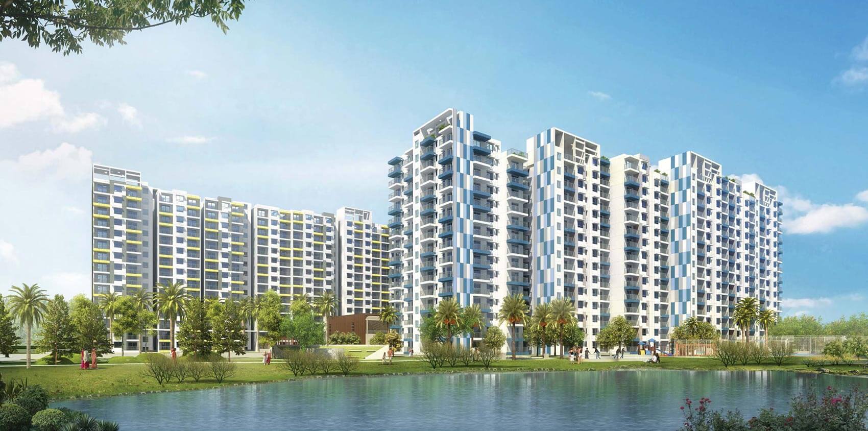 Adarsh Palm Retreat Lake Front Main A