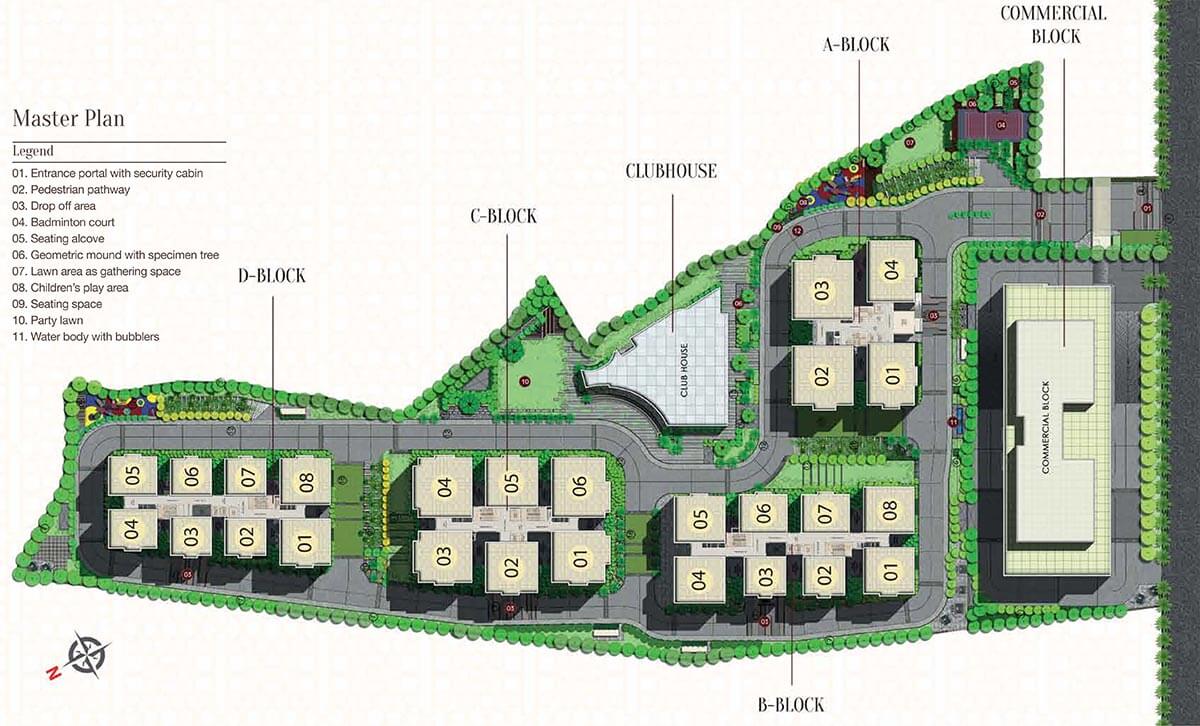 Master Plan - Salarpuria Sattva Magnus