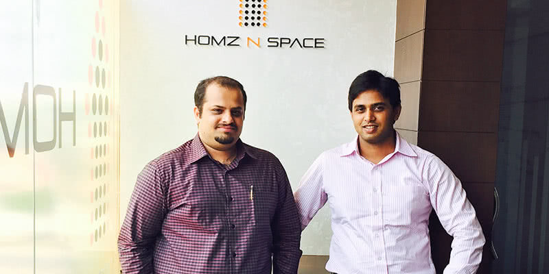 Harish Achar Brahmavar and Raghu P V, Founder and co-Founder, respectively, of Homz N Space