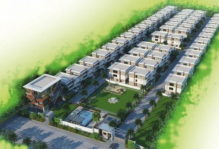 Aerial View - Halcyon Homes Villas
