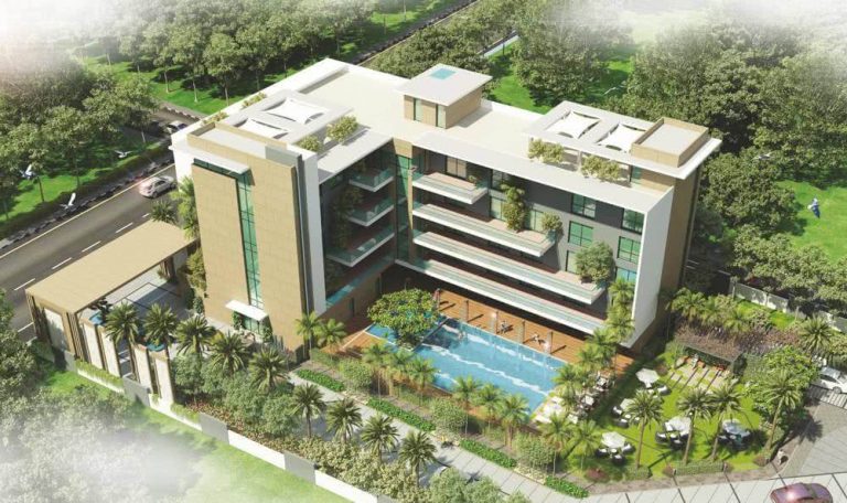 Clubhouse Elevation - Sri Aditya Athena