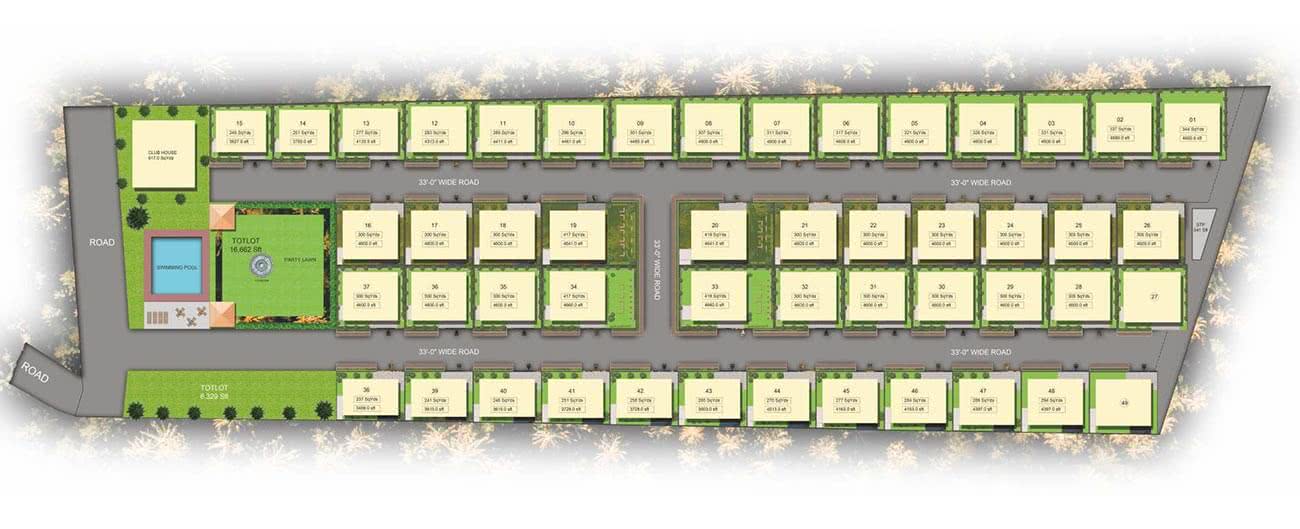 Master Plan - Halcyon Homes Villas