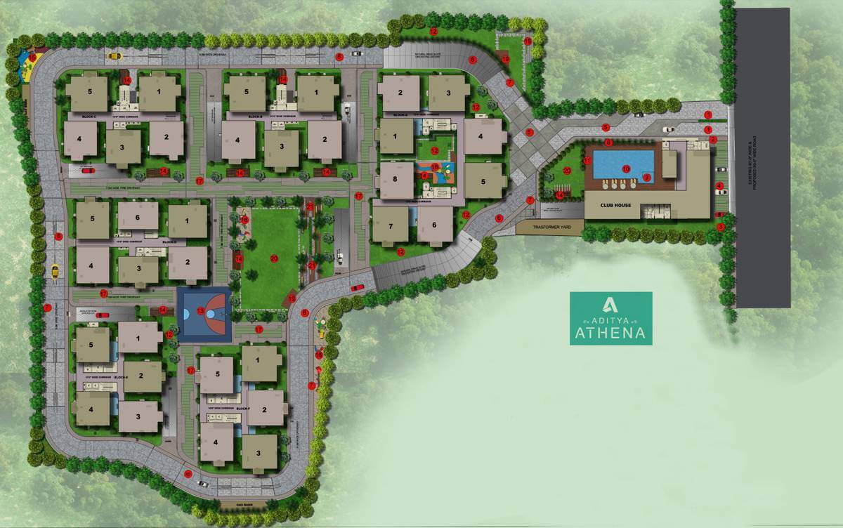 Master Plan - Sri Aditya Athena
