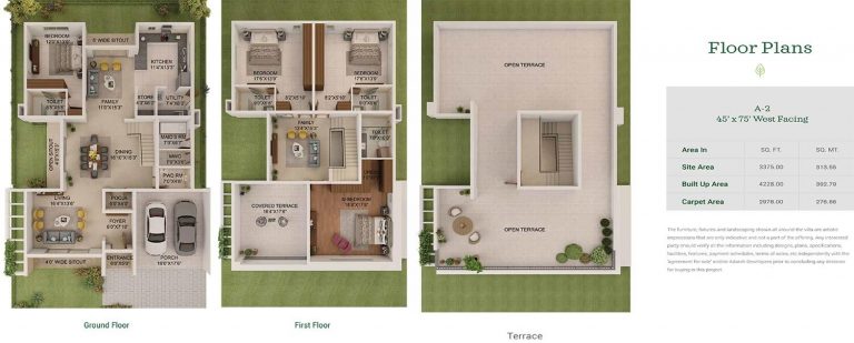 A2 West - 4228 - Adarsh Sanctuary Villas