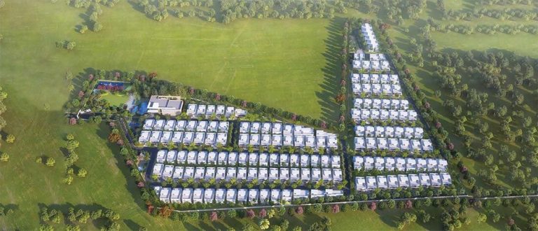 Aerial View - Adarsh Sanctuary Villas