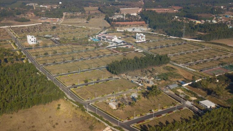 Aerial View - Cornerstone Campan Valley Plots