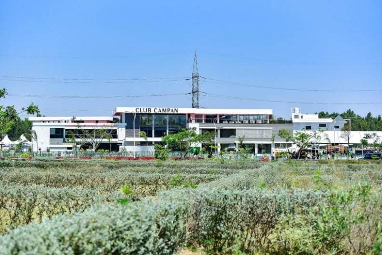 Club Campan From Plots - Cornerstone Campan Valley Plots