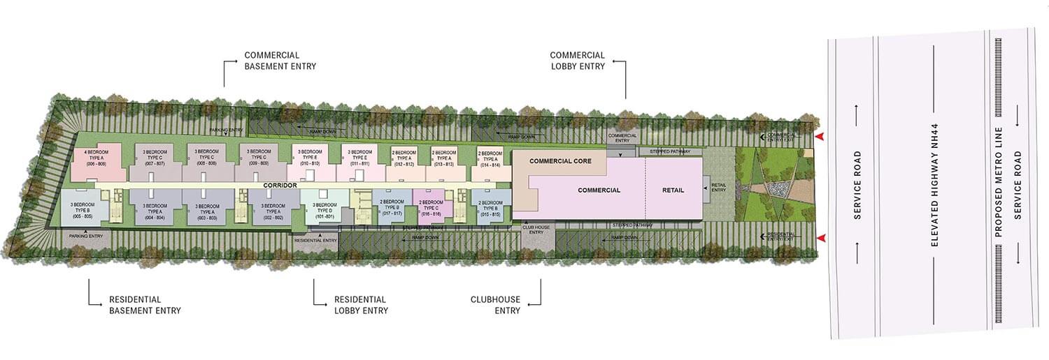 Master Plan - Century Horizon Jakkur