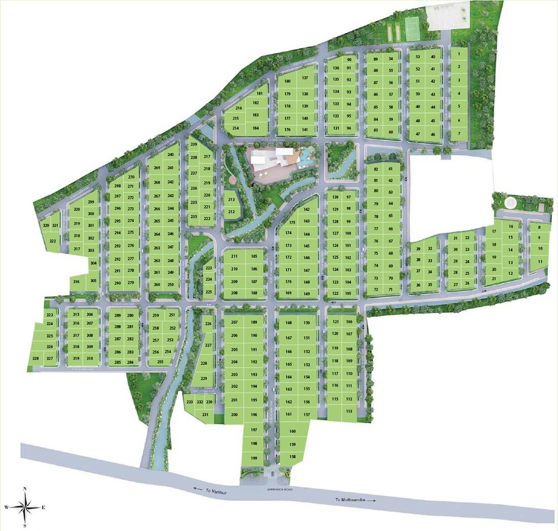 Master Plan - Cornerstone Campan Valley Plots