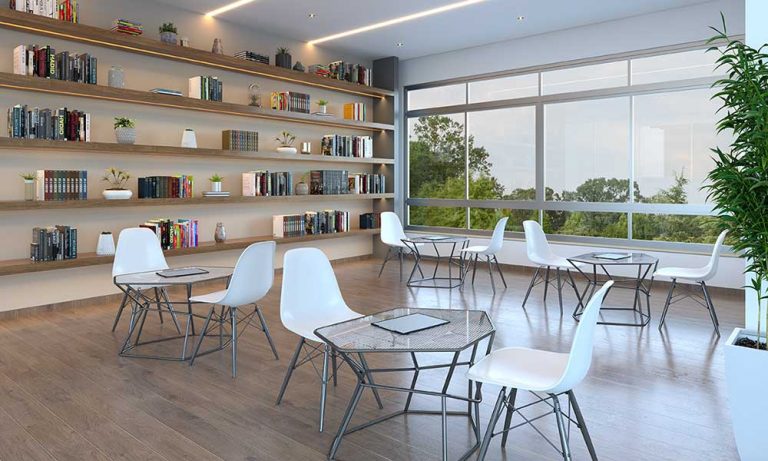 Reading Room - Mahindra Happinest Kalyan