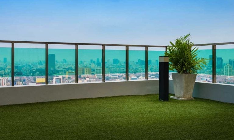 Rooftop Balcony View - Mahindra Happinest Kalyan