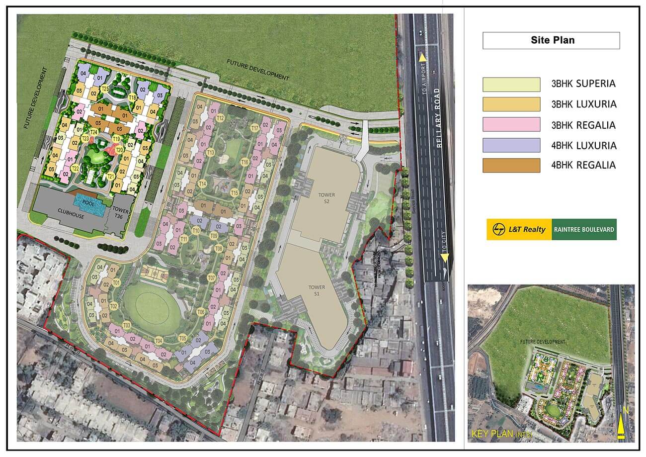 Master Plan L And T Raintree Boulevard Phase 2