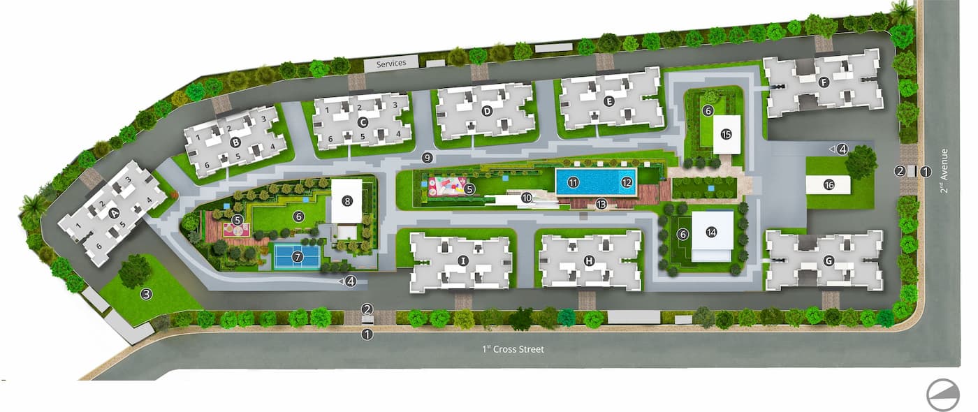 Master Plan - Mahindra LakeWoods World City Chennai